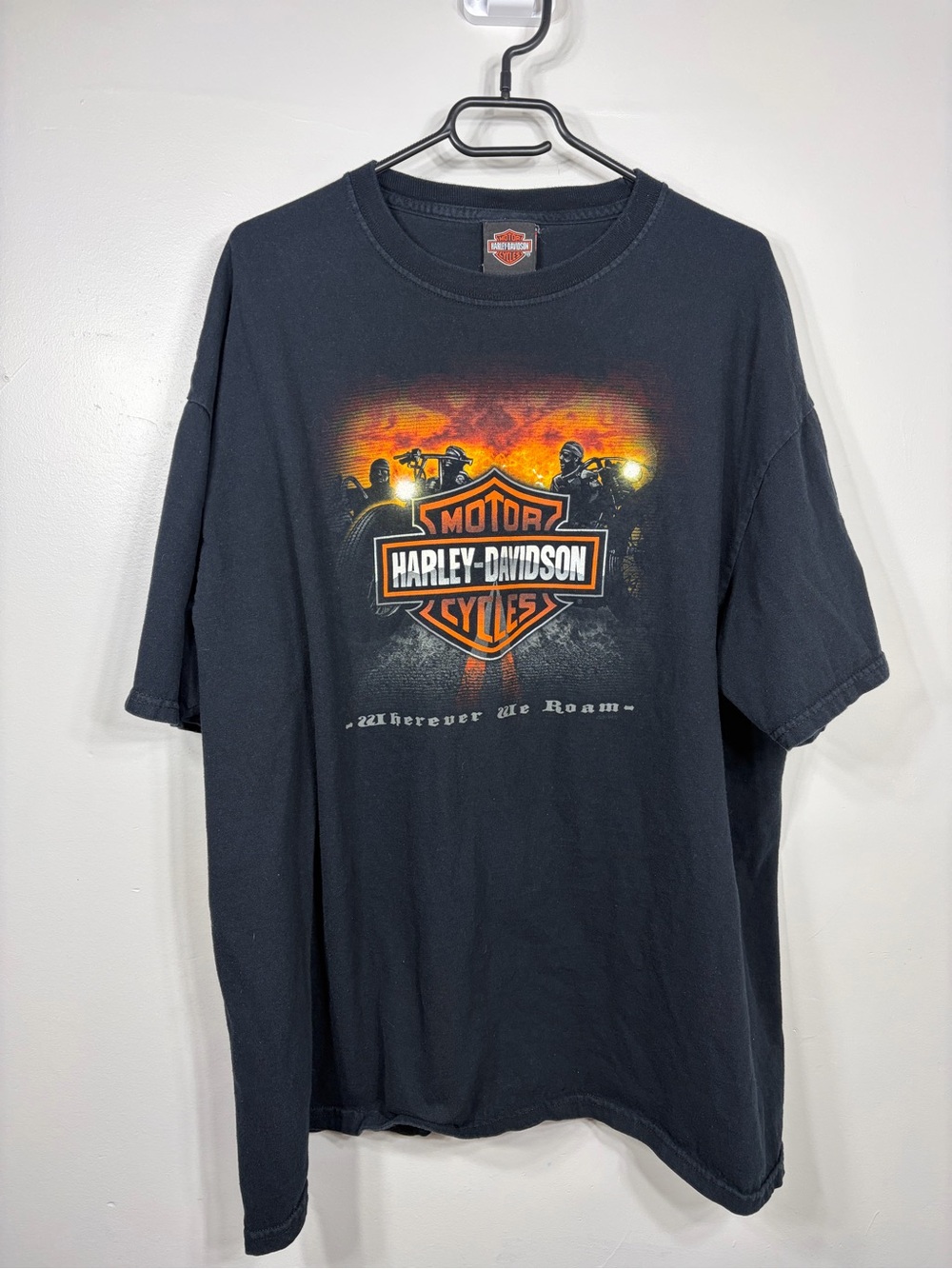 Harley-Davidson Military‎ Sales NSA Naples Italy Graphic Black Wherever We Roam